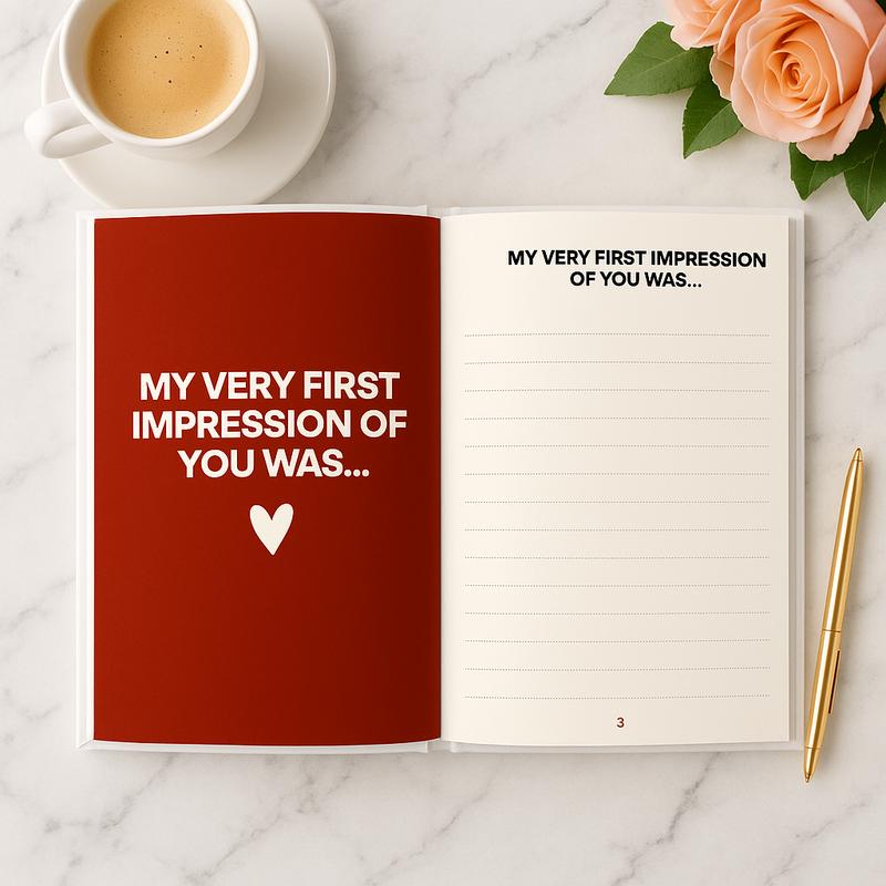 Featured keepsake book