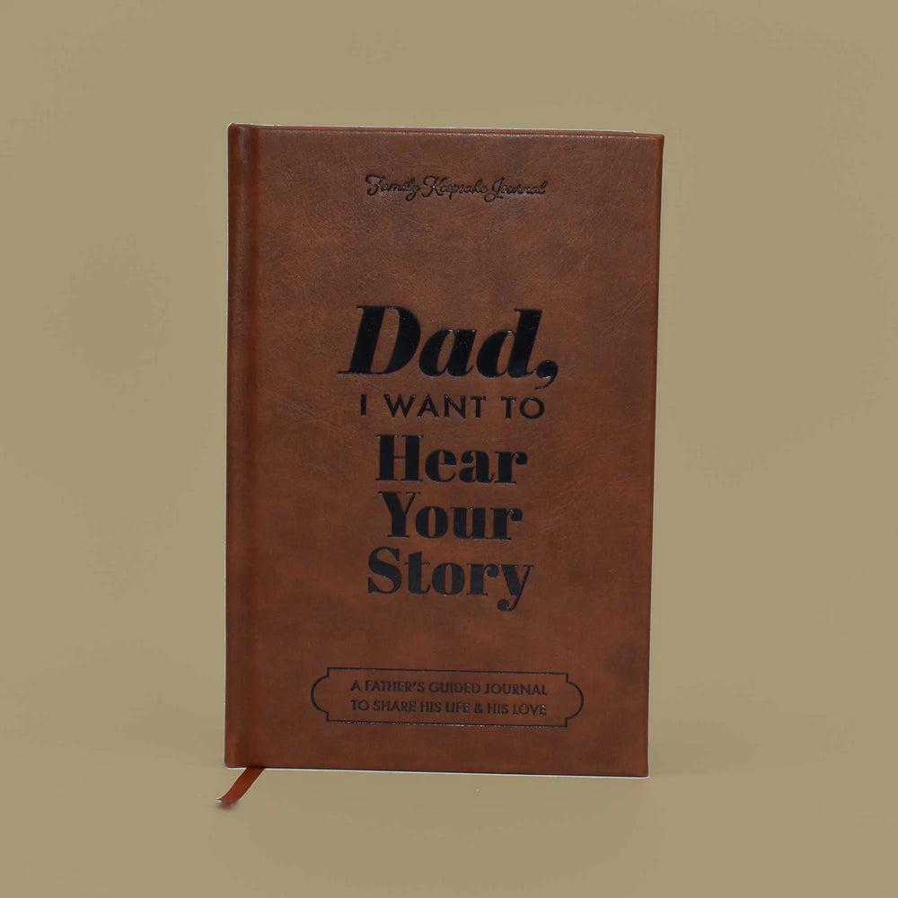 Dad, I Want to Hear Your Story — Leather Heirloom